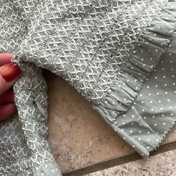 Love Shack Fancy Aveline Dress Seaglass - Picture 12 of 16